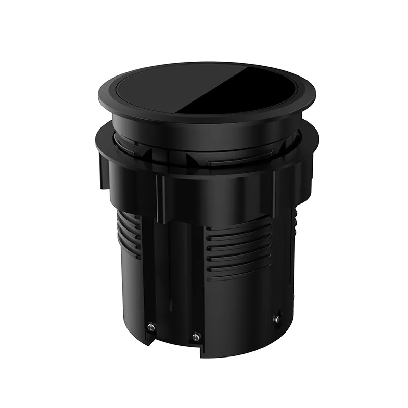 3 آؤٹ لیٹس یو ایس بی پلاسٹک ڈیسک انلیٹ