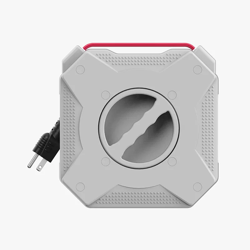 اوورلوڈ تحفظ کے ساتھ 4 آؤٹ لیٹس پلاسٹک کی ہڈی کی ریل