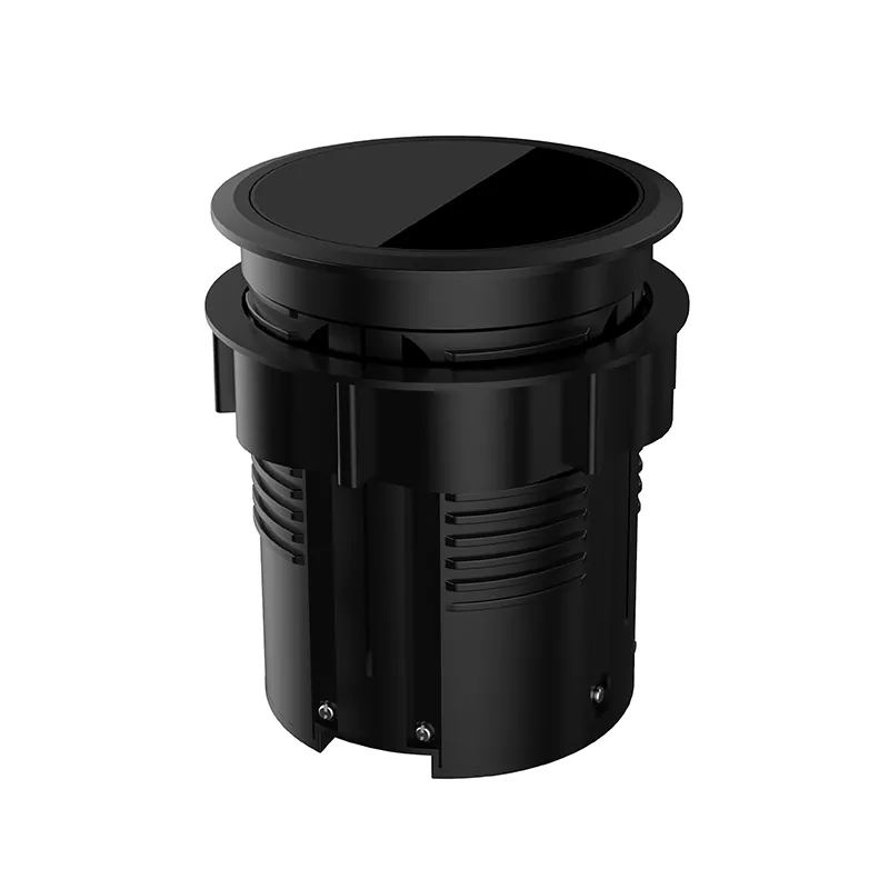 4 آؤٹ لیٹس پلاسٹک ڈیسک انلیٹ