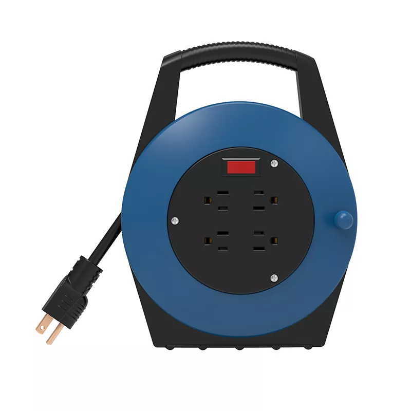 4 آؤٹ لیٹس USB پلاسٹک کی ہڈی ریل 20 فٹ